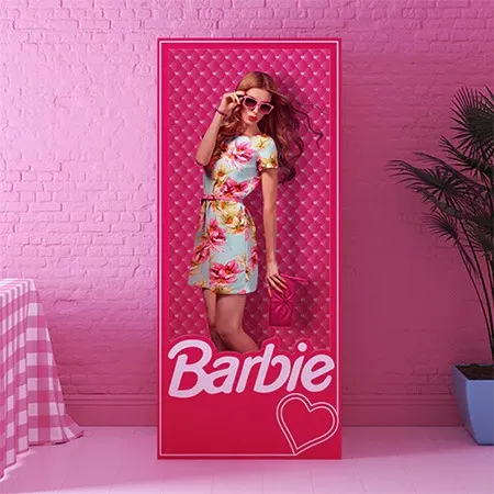 life size barbie box